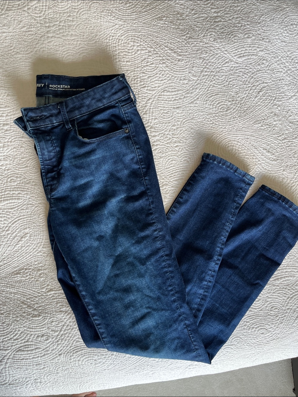 Old Navy Rockstar Women's Dark Blue Jeggings